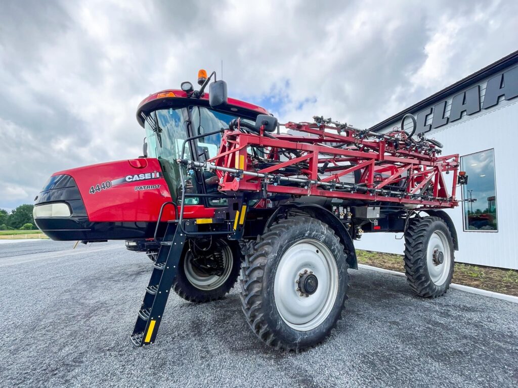 used 2015 CASE IH PATRIOT 4440 self propelled with 3100 hours for sale at HJV Equipment Winchester, ON — exterior front
