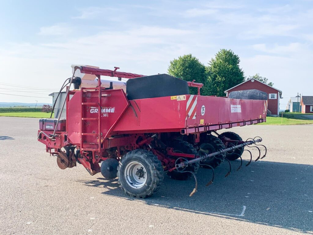 used 2007 GRIMME GL36T planters for sale at HJV Equipment Grand Falls, NB — rear view