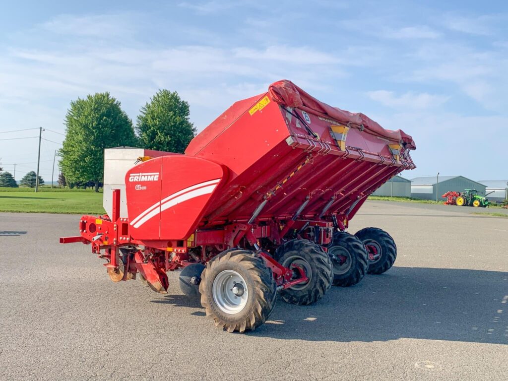 used 2020 GRIMME GL660 planters for sale at HJV Equipment Grand Falls, NB — engine detail
