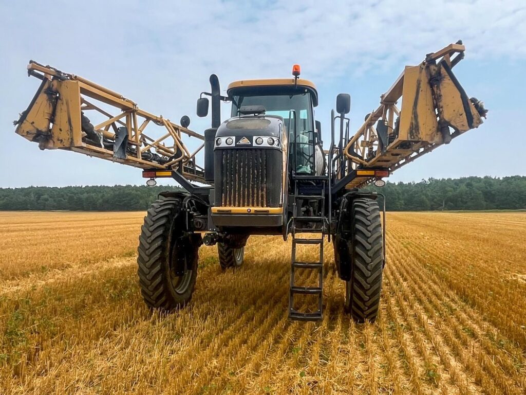 used 2021 ROGATOR RG1100C self propelled with 315 HP and 3550 hours for sale at HJV Equipment Alliston, ON — exterior front