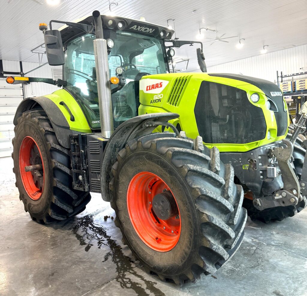 used 2023 CLAAS AXION 820 175 hp to 299 hp with 215 HP and 907 hours for sale at HJV Equipment Winchester, ON