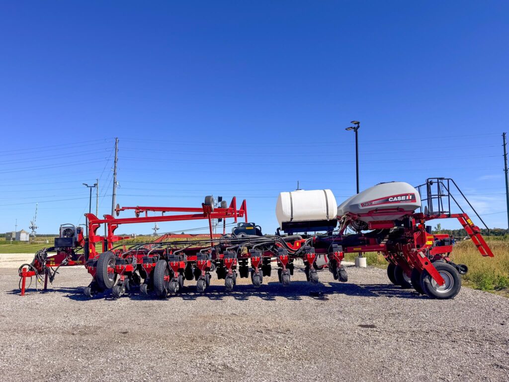 used 2015 CASE IH 1255 planters for sale at HJV Equipment Alliston, ON — rear view