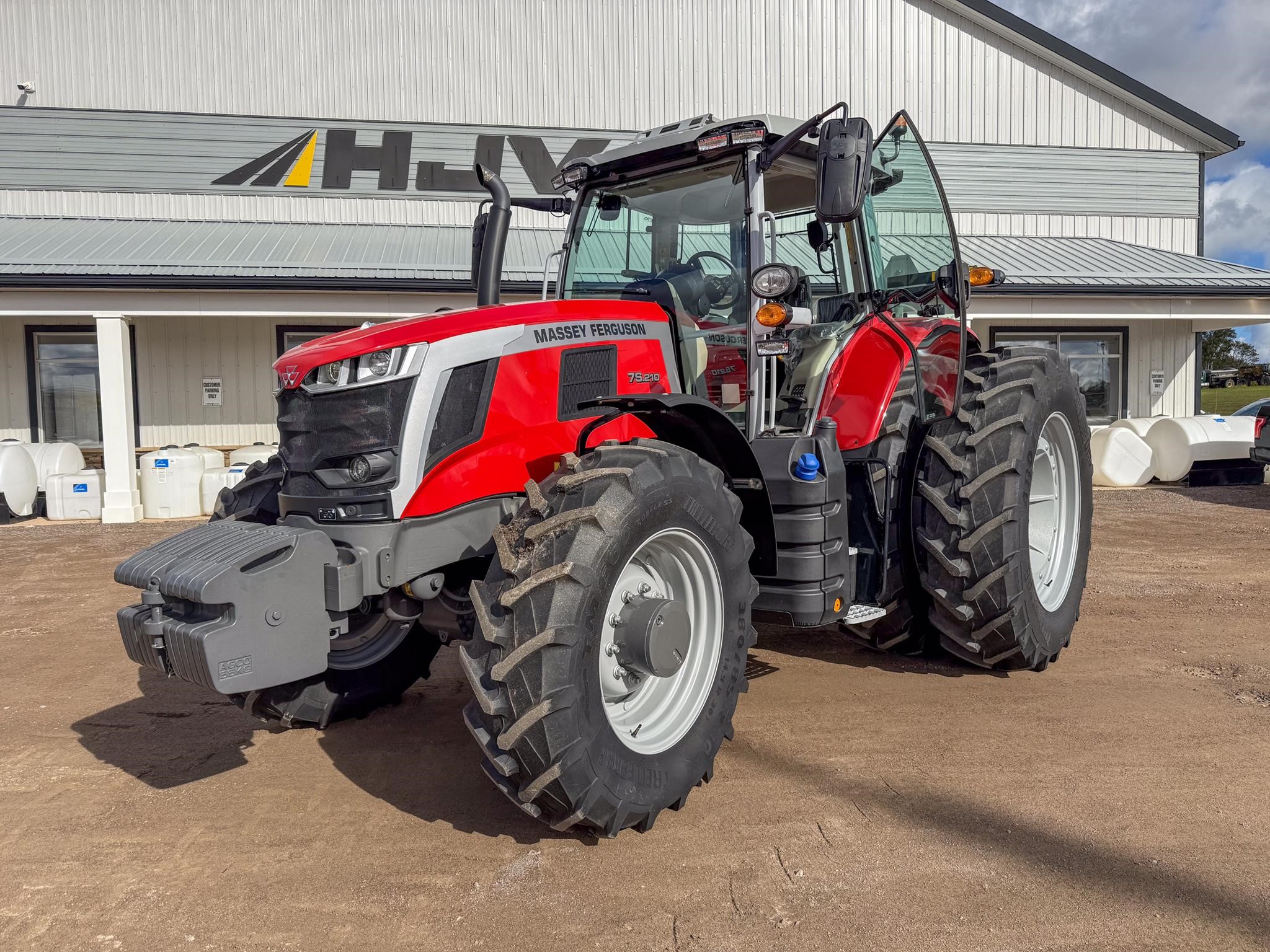 new 2023 MASSEY FERGUSON 7S.210 175 hp to 299 hp with 210 HP and 50 hours for sale at HJV Equipment Charlottetown, PEI — exterior front