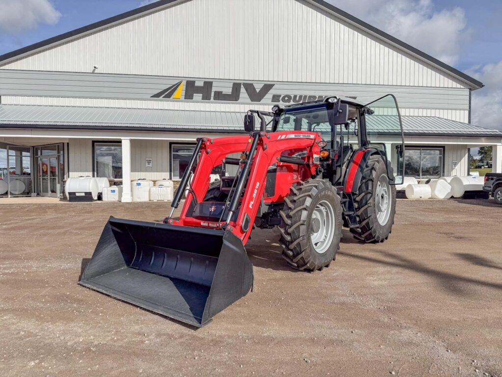 new 2025 MASSEY FERGUSON 6713 100 hp to 174 hp with 130 HP and 3 hours for sale at HJV Equipment Charlottetown, PEI — exterior front
